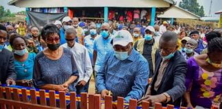 Kasaï Oriental : Jeannette Longa et François Rubota inaugurent les ouvrages réalisés par PRISE