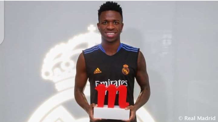 Real Madrid : Une première récompense déjà pour Vinicius Junior 1 Real Madrid : Une première récompense déjà pour Vinicius Junior 1