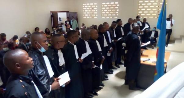 Kasaï Central : 15 avocats renouvèlent leur serment 1 Kasaï Central : 15 avocats renouvèlent leur serment 1