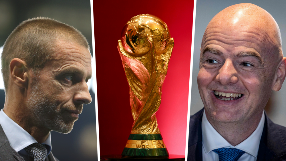 Coupe du monde bisannuelle ? La réponse de l'UEFA à la FIFA 1