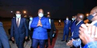 Flash/RDC : Félix Tshisekedi a regagné Kinshasa après un petit passage au Congo Brazza !