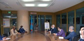RDC/Mines: Investissement dans le secteur minier, Antoinette N’samba Kalambayi échange avec la délégation de la société Turque Çalik holding