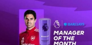Premier League : Mikel Arteta et Cristiano Ronaldo récompensés