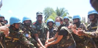 Irumu: En séjour en Irumu, le gouverneur de province lance la réhabilitation du tronçon routier Komanda-Idohu