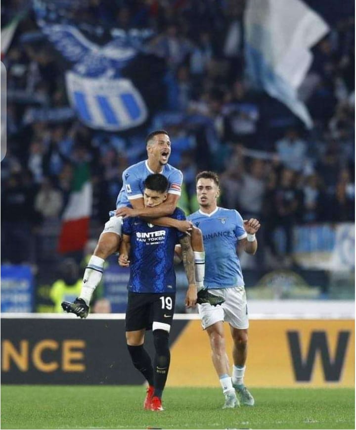 Lazio-Inter, carton rouge de Luiz Felipe, voici la réaction de Patric 1 Lazio-Inter, carton rouge de Luiz Felipe, voici la réaction de Patric 1