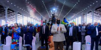 Le président F.Tshisekedi à la célébration du 30e anniversaire du ministère chrétien du combat spirituel