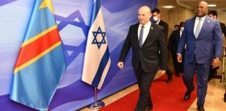 Israël : Rencontre bilatérale entre Félix Tshisekedi et Naftali Benbet