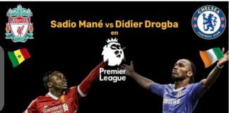 Premier League : Sadio Mané chippe un record à Didier Drogba