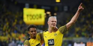 Bundesliga : Borussia Dortmund prend la tête grâce à un doublé d’Erling Haaland