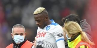 Série A – Naples : Coup dur pour Victor Osimhen