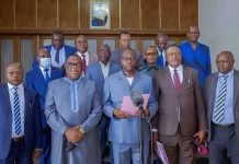 RDC : Félix Tshisekedi et les présidents des groupes parlementaires sur l’avenir de la majorité parlementaire