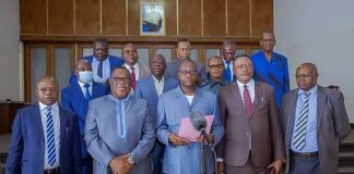 RDC : Félix Tshisekedi et les présidents des groupes parlementaires sur l’avenir de la majorité parlementaire