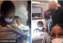 Scandaleux! Cette femme accouche en plein vol d’avion vers les États-Unis !