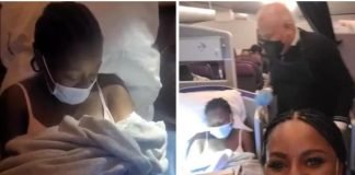 Scandaleux! Cette femme accouche en plein vol d’avion vers les États-Unis !