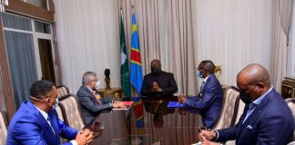 RDC : Le chef de l’Etat Félix Tshisekedi reçoit les investisseurs Américains !