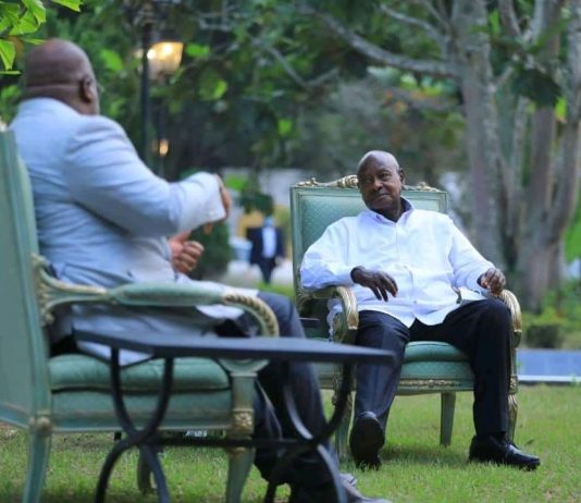 RDC : Tête-à-tête entre Félix Tshisekedi et son homologue Yoweri Museveni !