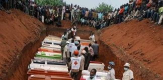 RDC: en Ituri, 62 morts ont été enterrés dans un même tombeau