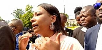 Flash : Olive Lembe dénonce la spoliation de sa parcelle par le régime Tshisekedi !