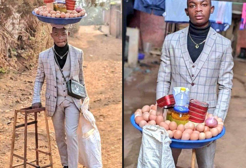 Afrique : à la découverte de “Sylvain”, le vendeur d'œufs le plus populaire sur la toile! 1
