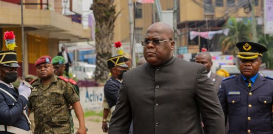 Flash/Félix-Antoine Tshilombo rend hommage aux soldats congolais