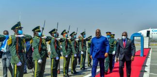 Flash/Félix-Antoine Tshilombo en Angola pour la situation de l’est de la RDC