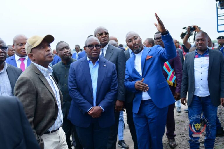 RDC: visite du papa François, «Jean-Michel Sama Lukonde satisfait de l’évolution des travaux de construction du podium papal» 1 RDC: visite du papa François, «Jean-Michel Sama Lukonde satisfait de l’évolution des travaux de construction du podium papal» 1