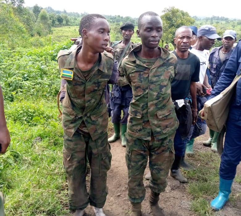 Urgent: deux rebelles rwandais attrapés par les FARDC 1