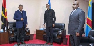 Tête-à-tête Félix Tshisekedi et Paul Kagame sous la médiation du président Angolais João Lourenço !