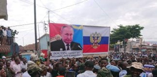RDC-BUKAVU : Marche de soutien aux FARDC en faisant appel au président Vladimir Poutine