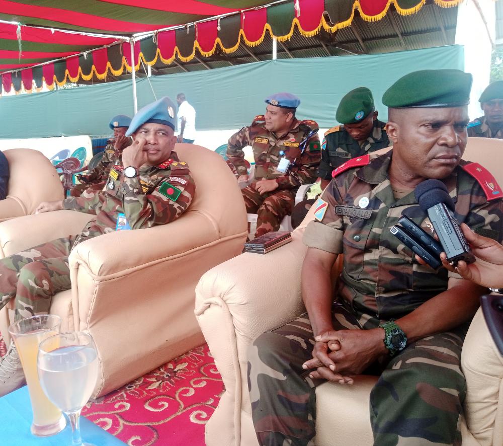 Ituri: Général Bitangalo sur la Monusco: « Ils ne sont pas ici pour le tourisme, ceux qui le disent se trompent » 1 Ituri: Général Bitangalo sur la Monusco: « Ils ne sont pas ici pour le tourisme, ceux qui le disent se trompent » 1
