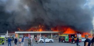 Flash : un missile russe frappe un centre commercial «très fréquenté» à Krementchouk !
