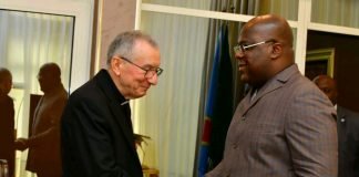 RDC : Félix Tshisekedi a reçu le secrétaire d’Etat du Vatican !