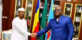 Flash/RDC : Félix Tshisekedi a reçu le président Tchadien ce dimanche !