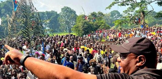 Flash/RDC : Jean-Pierre Bemba fait applaudir pour Félix Tshisekedi au sud-Ubangi !