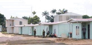 RDC : Sammih Jammal reprend les travaux des maisons préfabriquées !