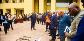 RDC : 23 criminels dont un rwandais, opérant entre Kinshasa et Kongo-Central, présentés au VPM de l’intérieur !