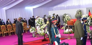 La RDCongo s’est incliné de va le cercueil de Eduardo Dos Santos