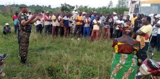Irumu : inhumation des victimes de Kandoy et Bandiboli, des groupes armés locaux conscientisés