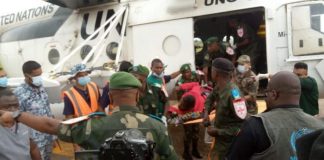Ituri : la MONUSCO évacue 7 blessés de la récente attaque Zaïre à Djugu.