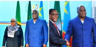 Kinshasa: Félix-Antoine a reçu successivement, ses homologues Présidents de la Tanzanie et Malawi ce mardi