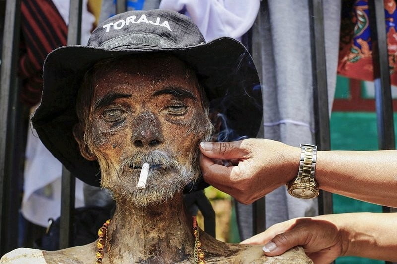 Pour garder un souvenir, ils décident de déterrer les cadavres et leur donner des vêtements 4 Pour garder un souvenir, ils décident de déterrer les cadavres et leur donner des vêtements 4