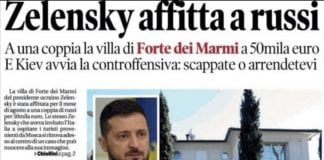 Scandale en Ukraine : Le président Zelensky loue sa villa en Italie à des Russes !