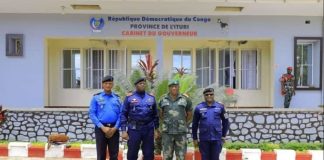 Ituri : Célestin Kanyama à Bunia, pour le renforcement des effectifs de la Police !
