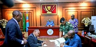 L’accord portant statut de la Force régionale de la CAE dans l’est de la RDC signé en présence de Félix Tshisekedi !