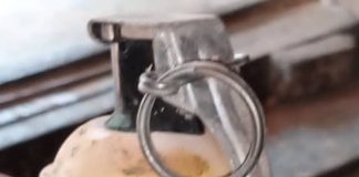 Mongala : Une Grenade de guerre découverte dans la maison d’un agent pénitentiaire de la prison militaire d’Angenga !