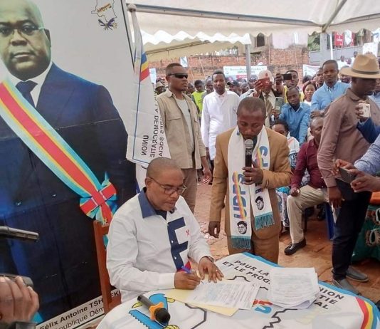 Sud-Kivu : l’UDPS exige la démission de Théo Ngwabije une semaine après son adhésion !
