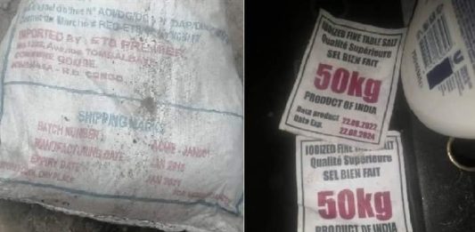 RDC/Alerte REGIDESO : Un réseau maffieux a mis sur le marché des chlorures de sodium expirés !