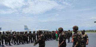 Les troupes Kenyanes sont arrivées à Goma dans le cadre de la force régionale EAC !