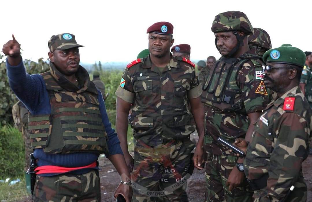 RDC : le Commandant de la FRCAE visite les fronts de l'Est en proie aux troubles ! 1