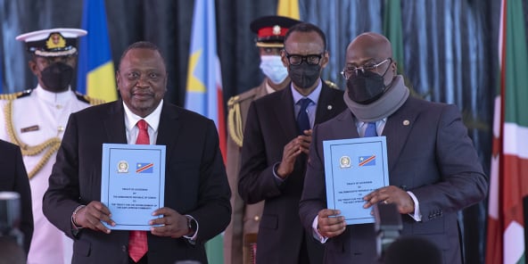 RDC : Félix Tshisekedi se montre intraitable dans les négociations avec le Rwanda ! 1 RDC : Félix Tshisekedi se montre intraitable dans les négociations avec le Rwanda ! 1